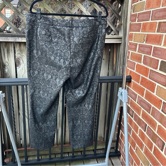 Worthington Metallic Pewter Pants 14 - Picture 2 of 5